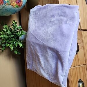 Pottery Barn Kids chamois fitted crib sheet lavender super soft